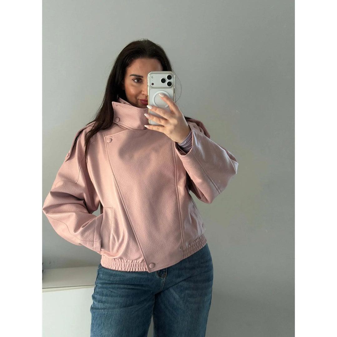 Vegane Lederjacke Sara www.lavibell.de