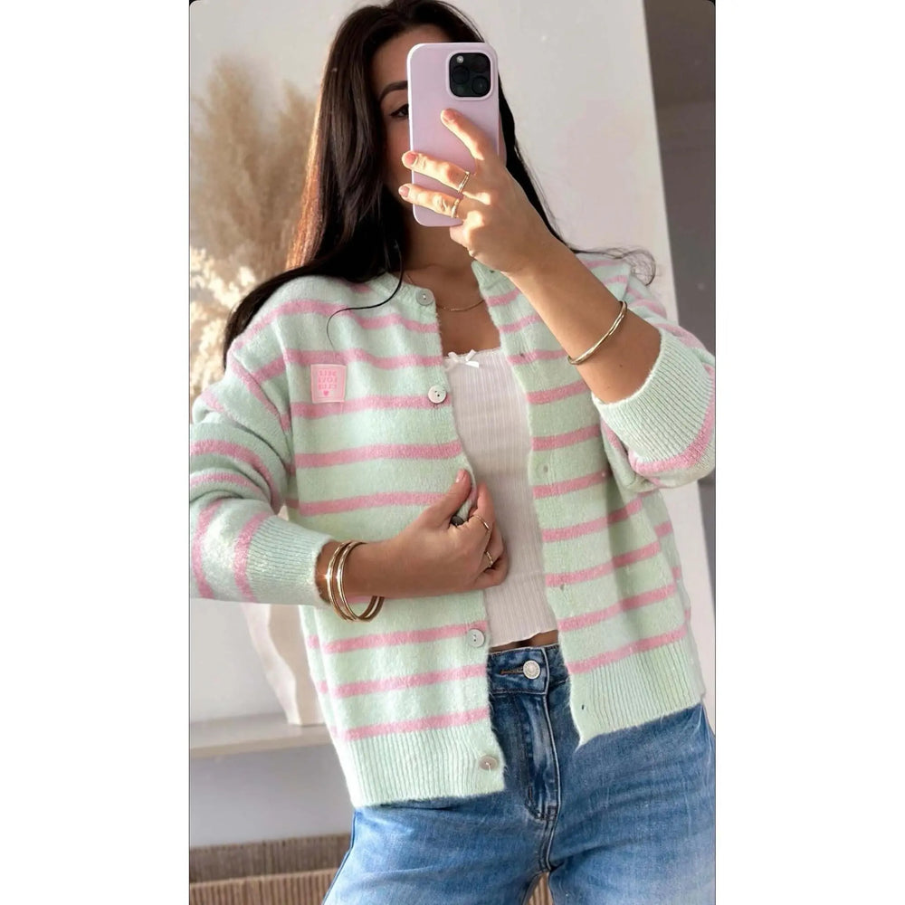 Cardigan Self Love Club www.lavibell.de