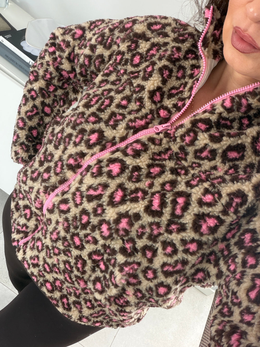 Teddy-Fleecejacke Leo