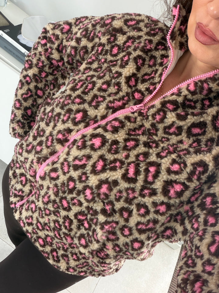 Teddy-Fleecejacke Leo
