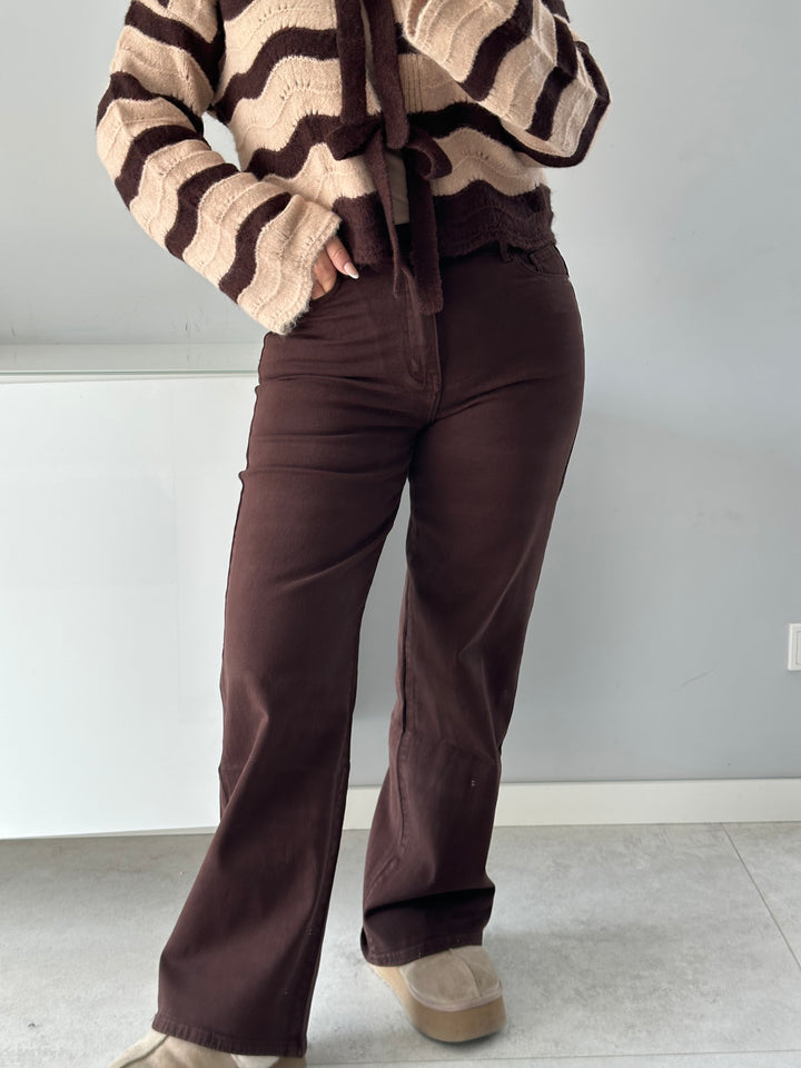 Jeans Wide Brownie