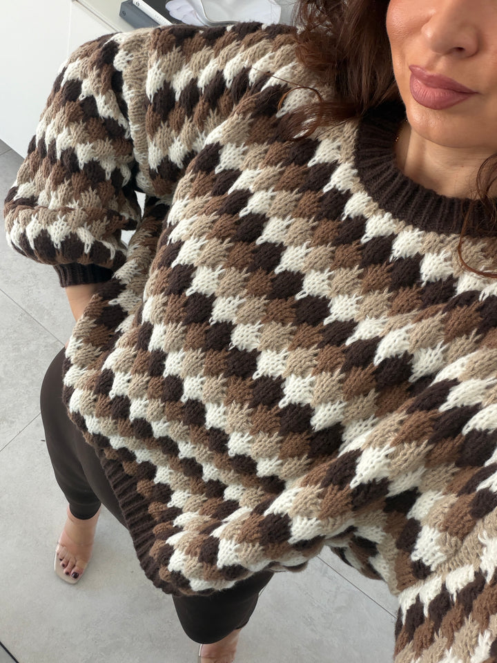 Lavibell Bubble Oversize Pullover