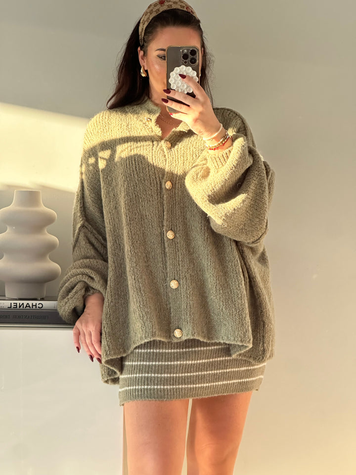 Oversize Strickjacke Tulin