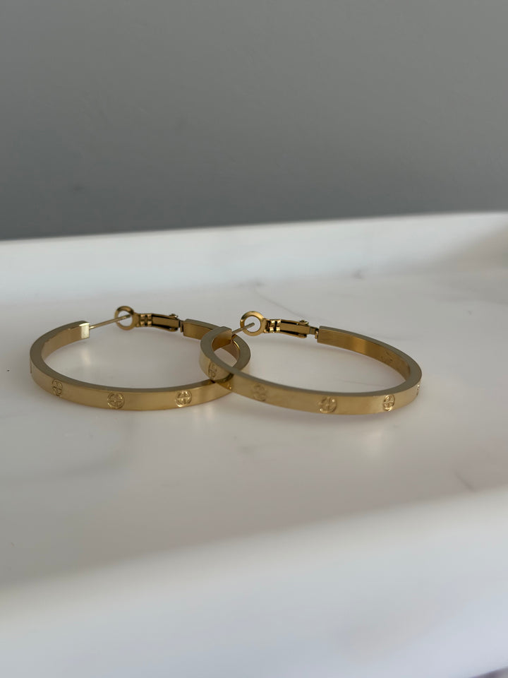 Ohrringe Classy Carti Gold