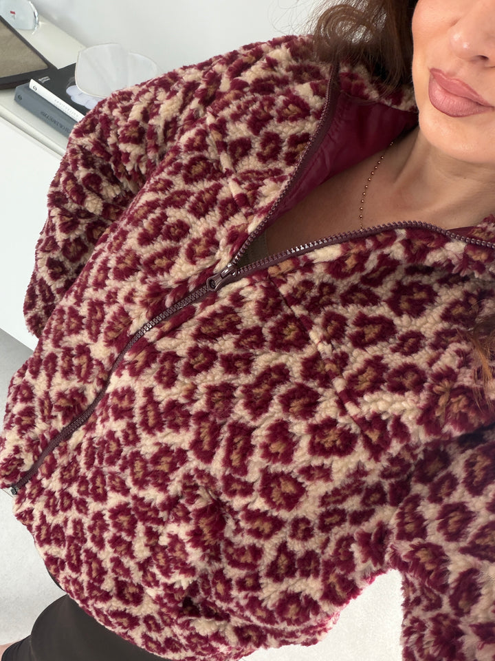 Teddy-Fleecejacke Leo