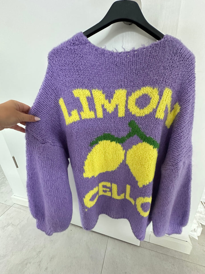 Cardigan Limoncello