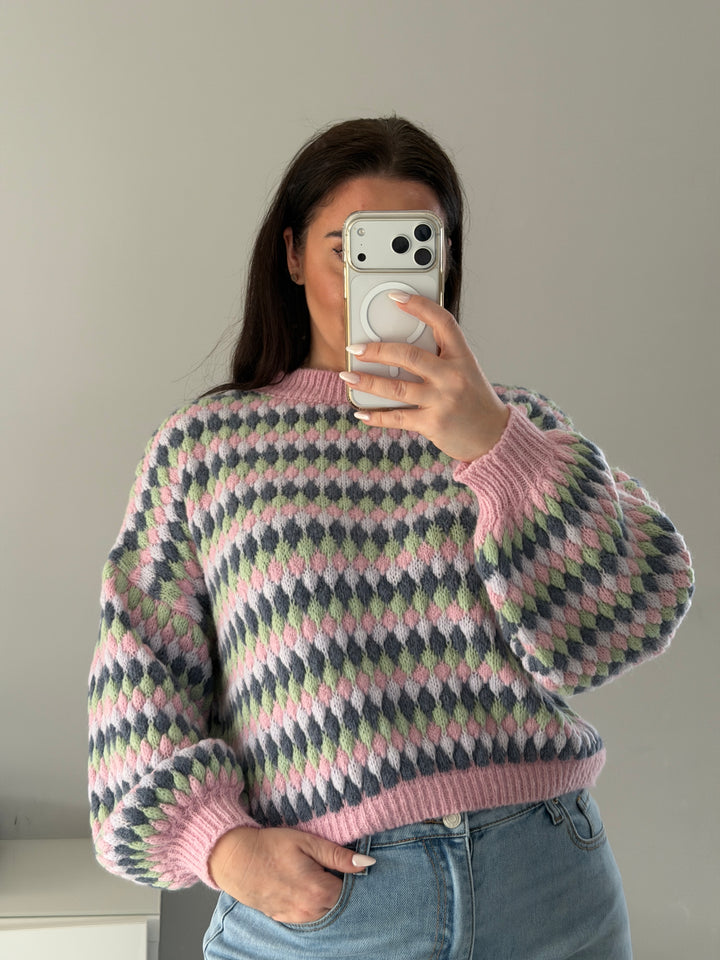 Pullover Bubble Color
