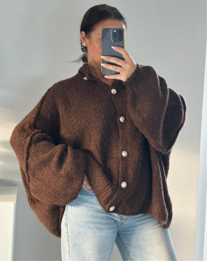 Oversize Strickjacke Tulin