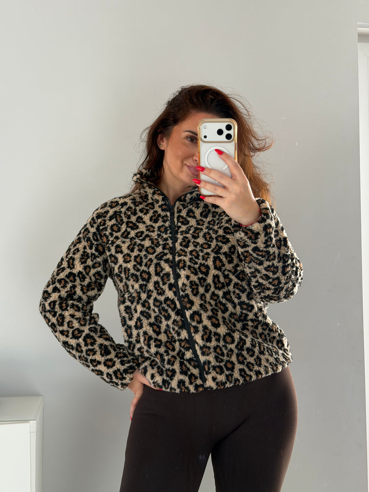 Teddy-Fleecejacke Leo