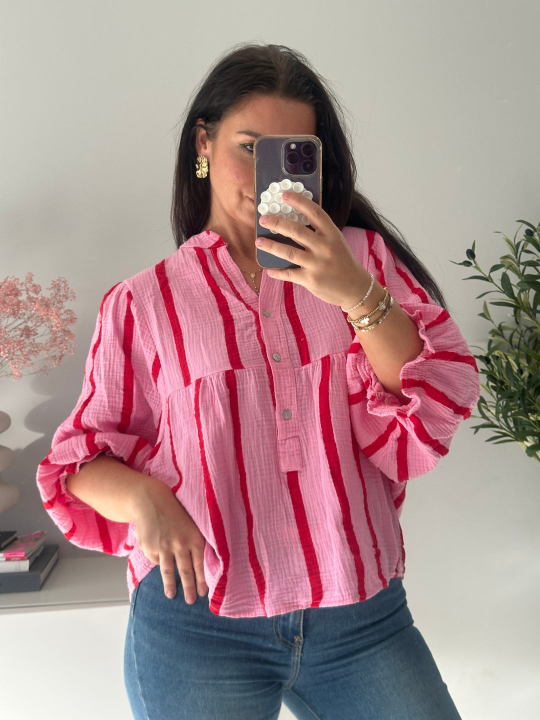 Musselinbluse Jasmina
