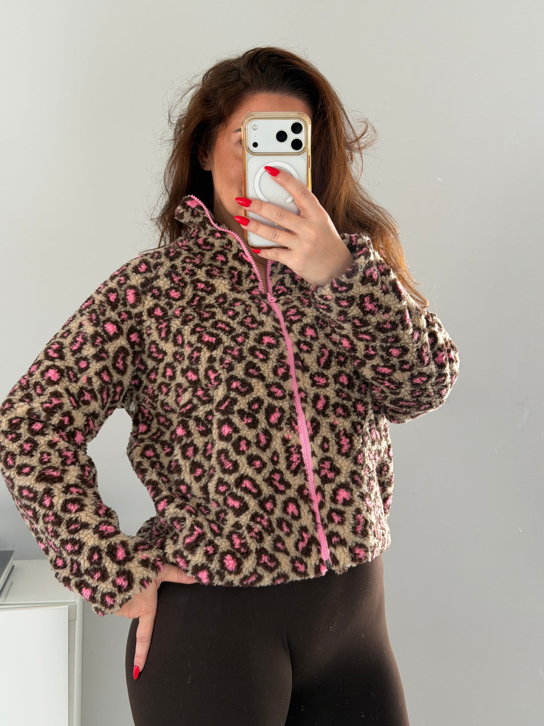 Teddy-Fleecejacke Leo