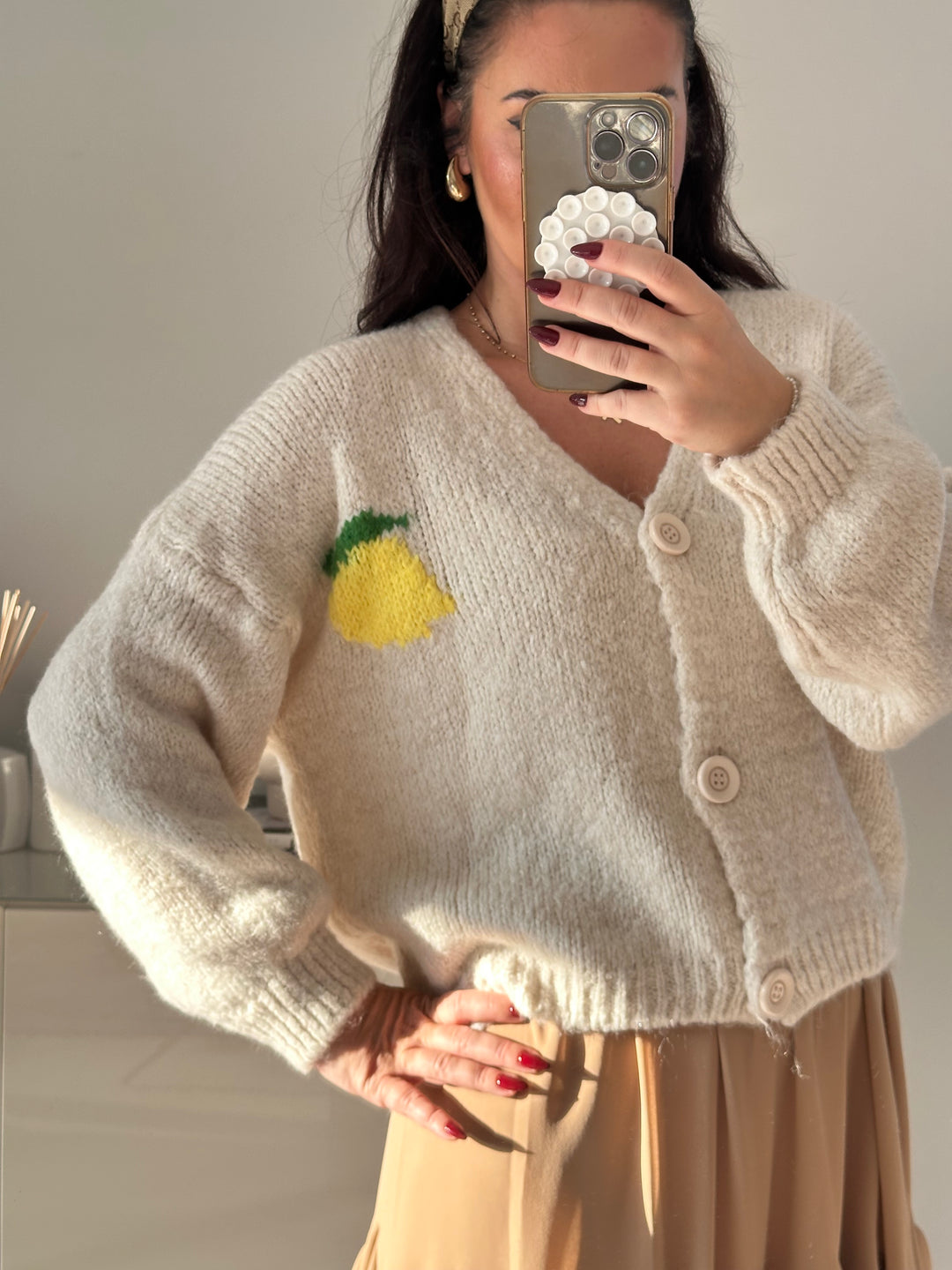 Cardigan Limoncello
