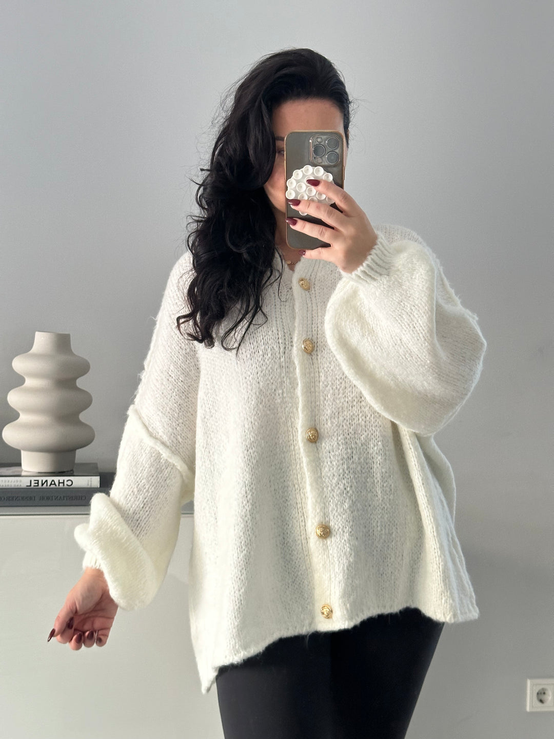 Oversize Strickjacke Tulin