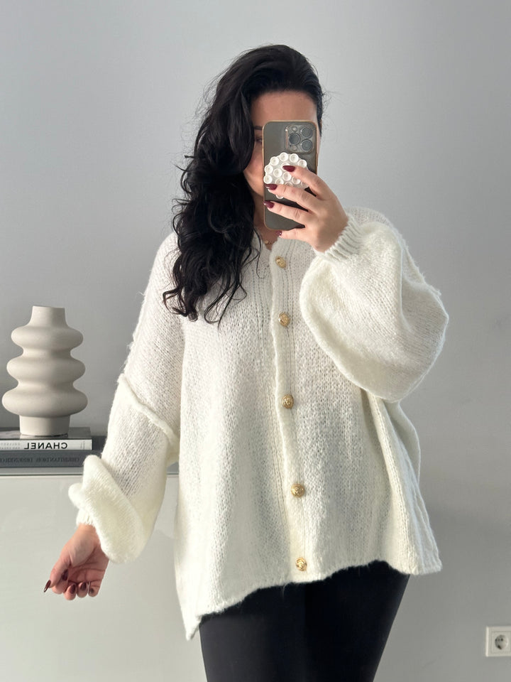 Oversize Strickjacke Tulin