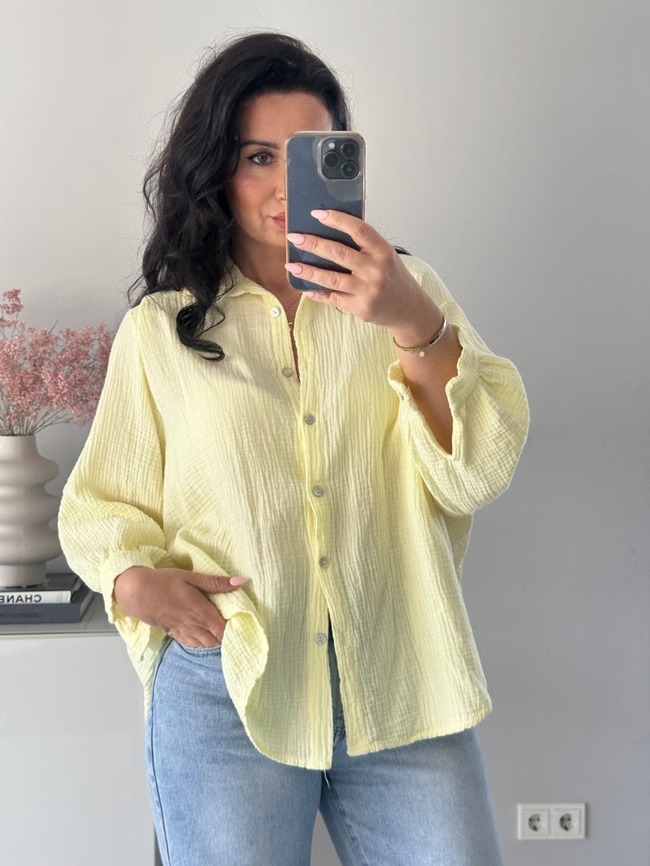 Musselinbluse Lavibell
