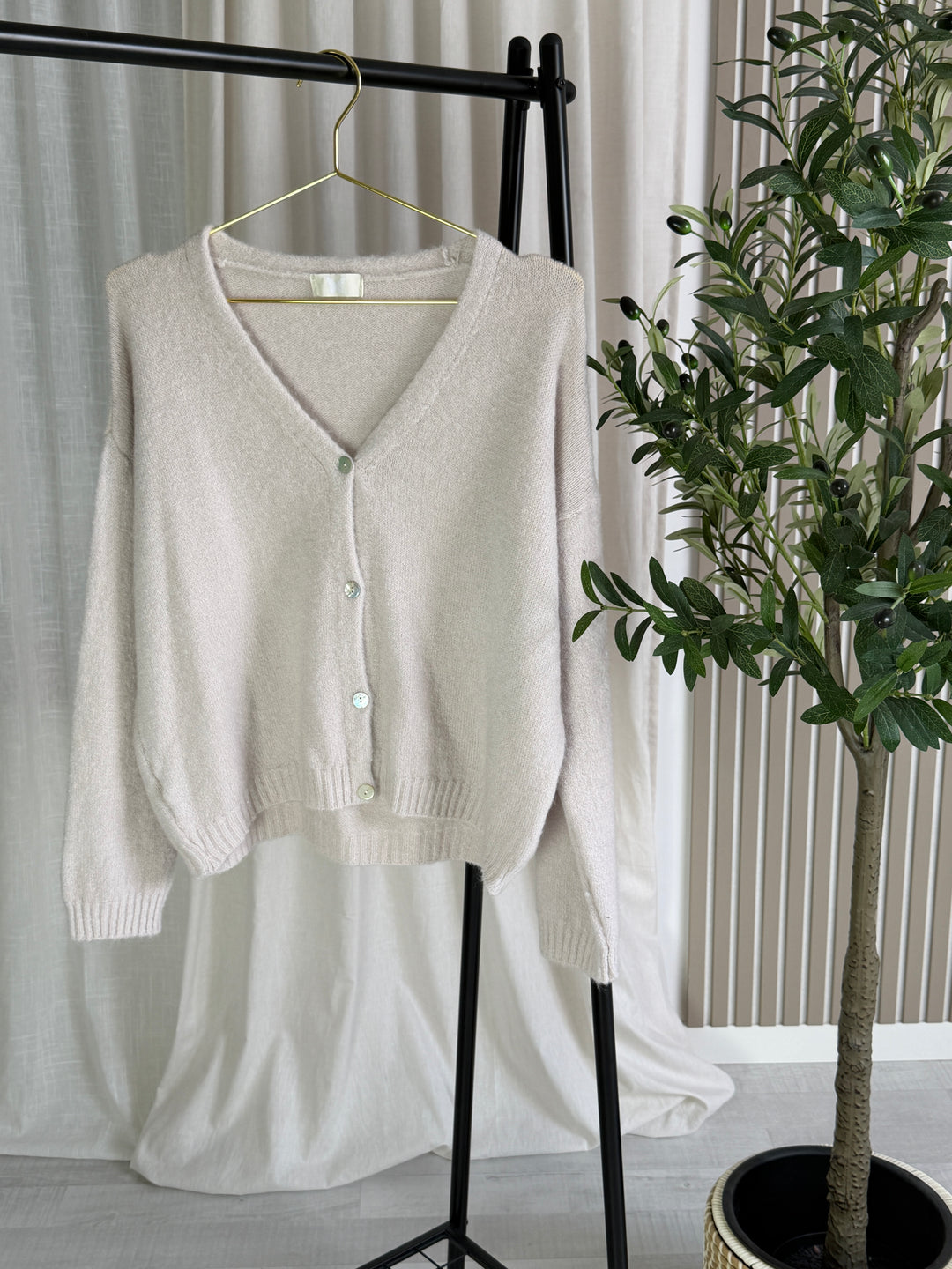 Lavibell Alpaka Cardigan
