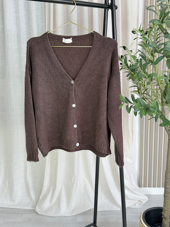 Lavibell Alpaka Cardigan