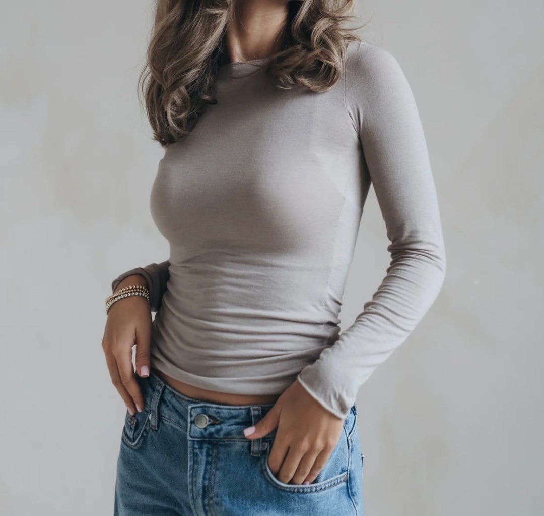 Lavibell Soft Basic Longsleeve