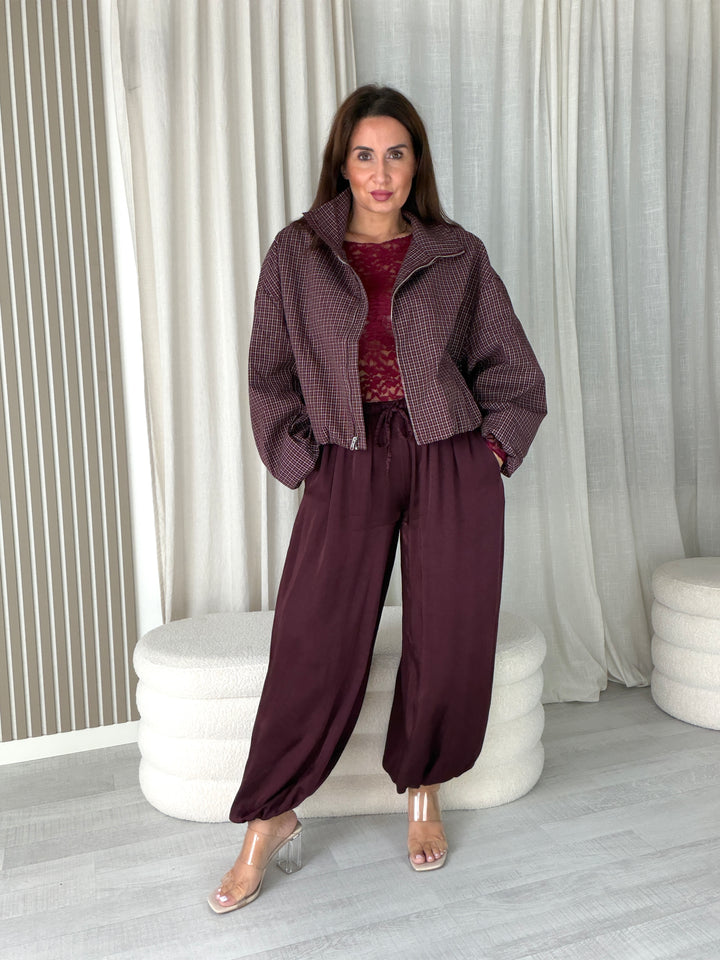 Lavibell Silky Balloon Pants