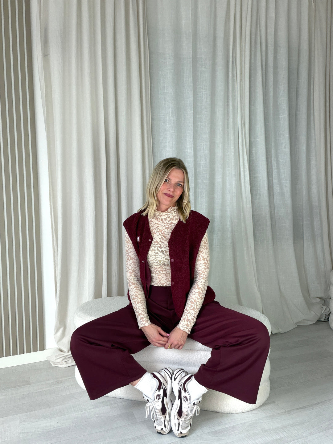 Lavibell Soft Touch Wide Leg Hose