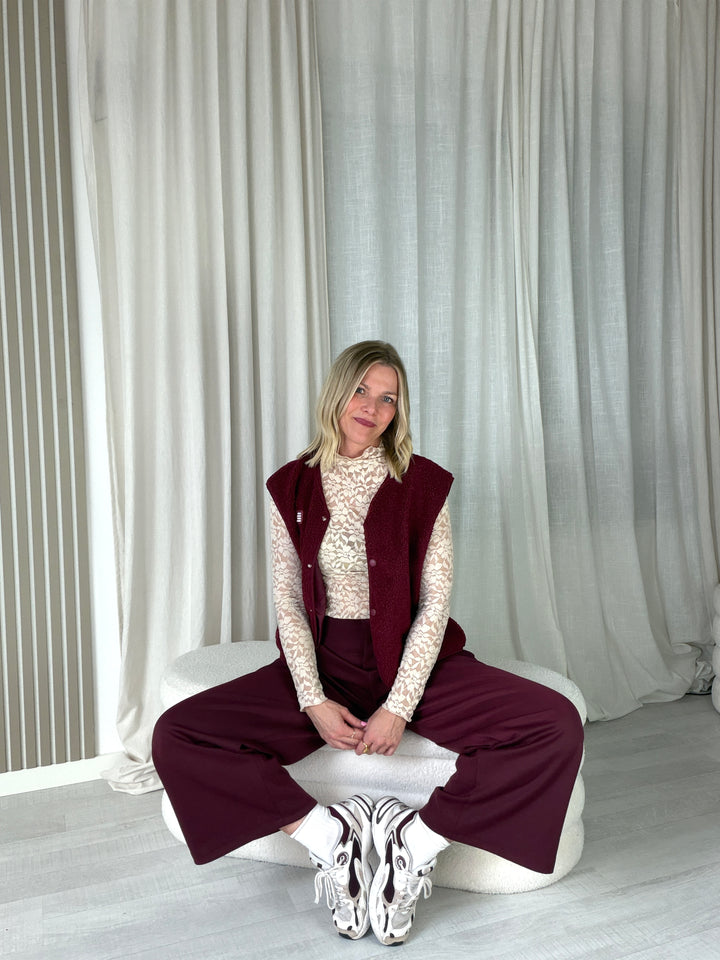 Lavibell Soft Touch Wide Leg Hose