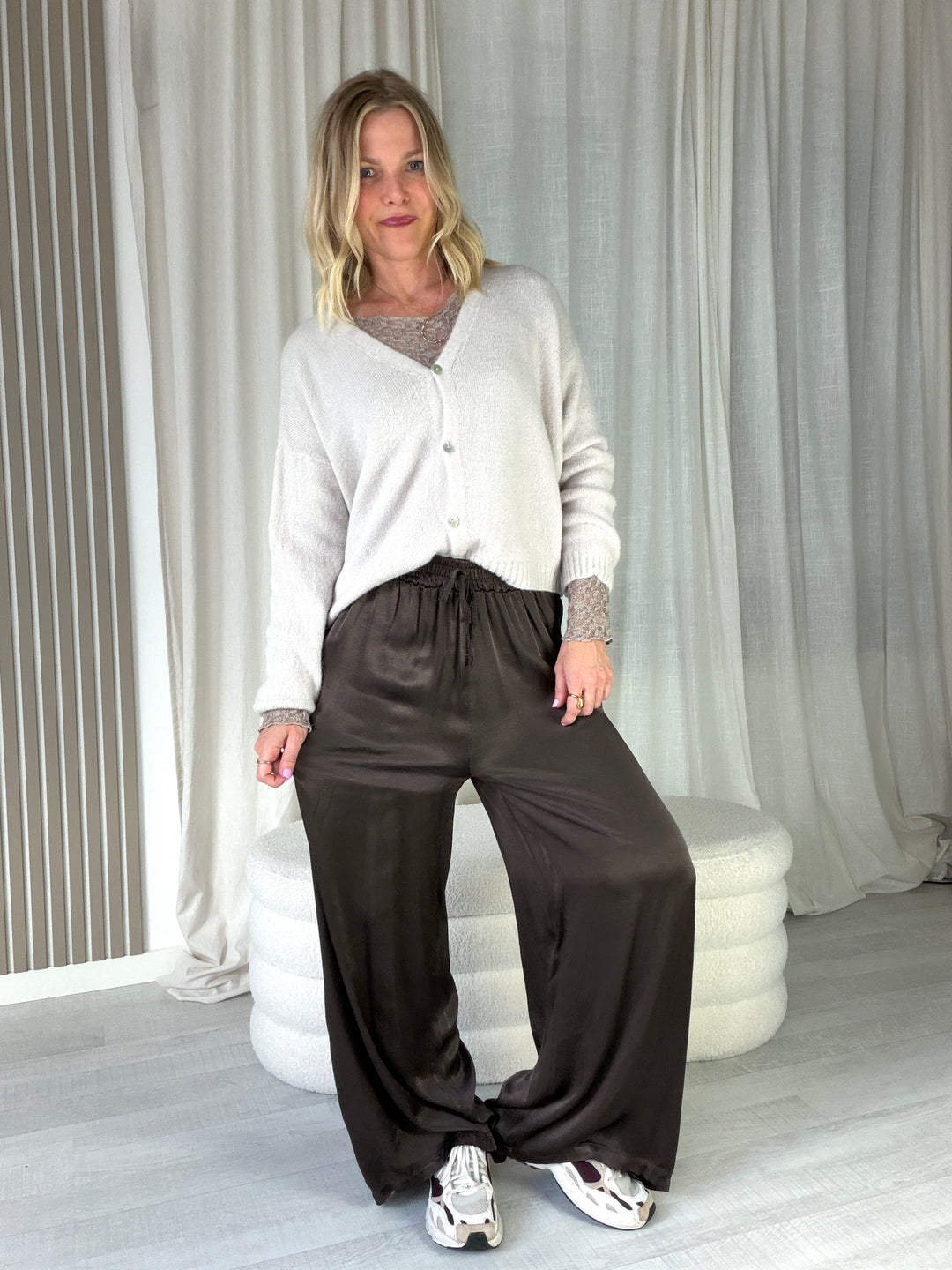 Lavibell Alpaka Cardigan