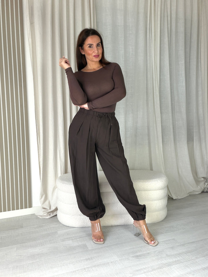 Lavibell Silky Balloon Pants