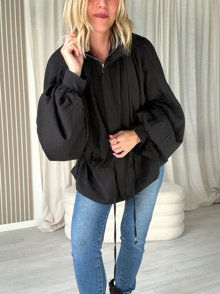 Lavibell Taillierte Blouson Jacke