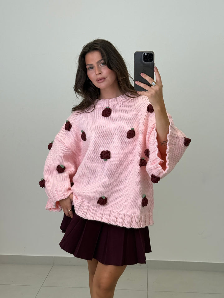 Handmade Pullover Rose