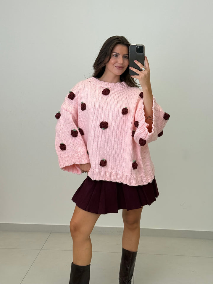 Handmade Pullover Rose