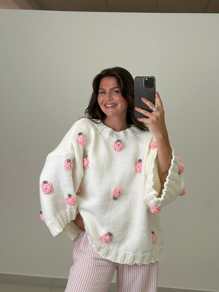 Handmade Pullover Rose