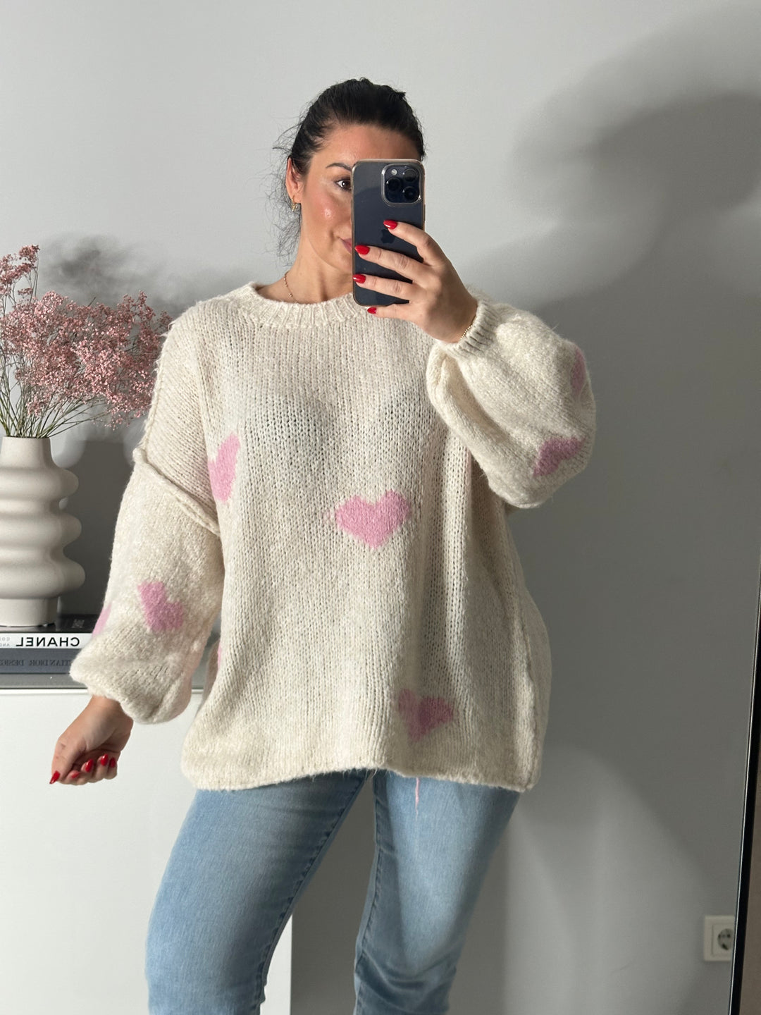 Kuschelpullover Herzi