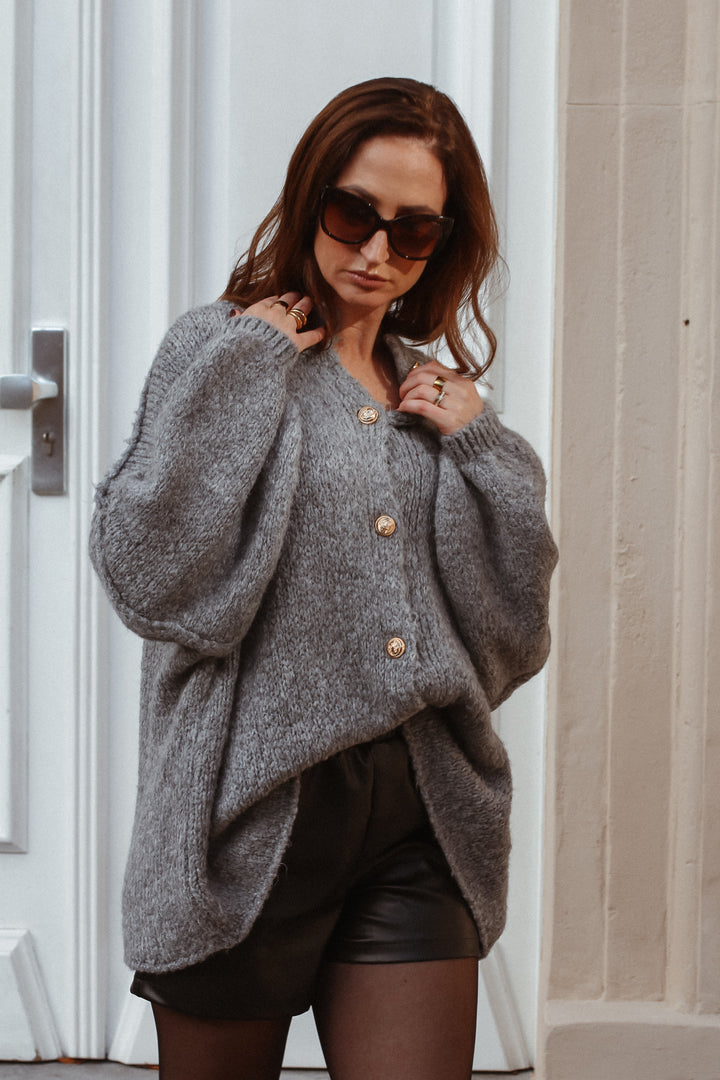 Oversize Strickjacke Tulin